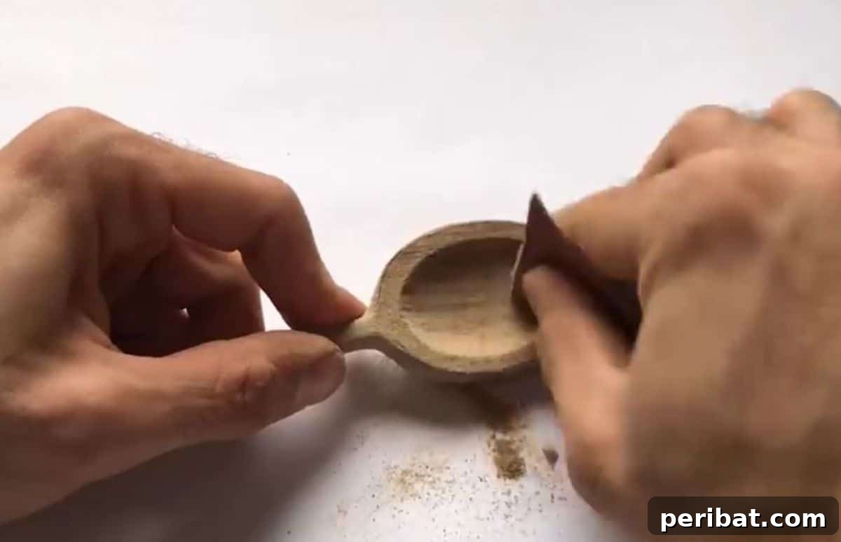 Craft Your Vision: 31 Wood Carving & Whittling Project Starters 22 DIY Spoon Carving