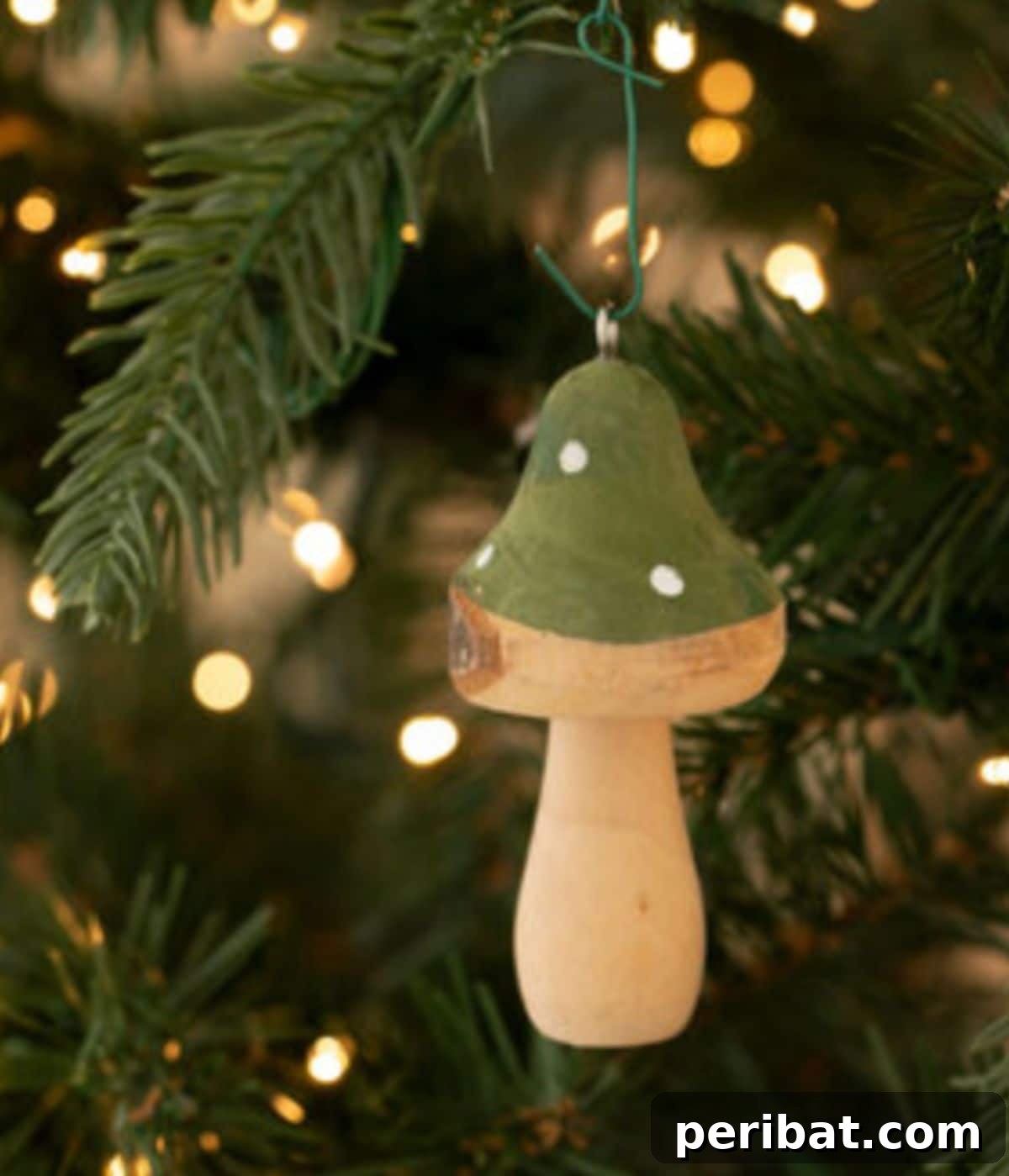 Craft Your Vision: 31 Wood Carving & Whittling Project Starters 23 Whittling Mushroom Ornament