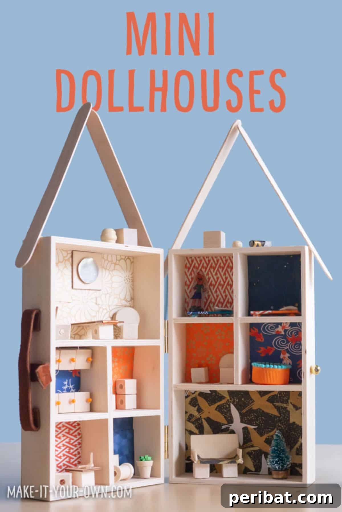 Crafting Dreams: 50 DIY Dollhouse Ideas and Kits 32 Mini Dollhouses & a Shrink Art Doll