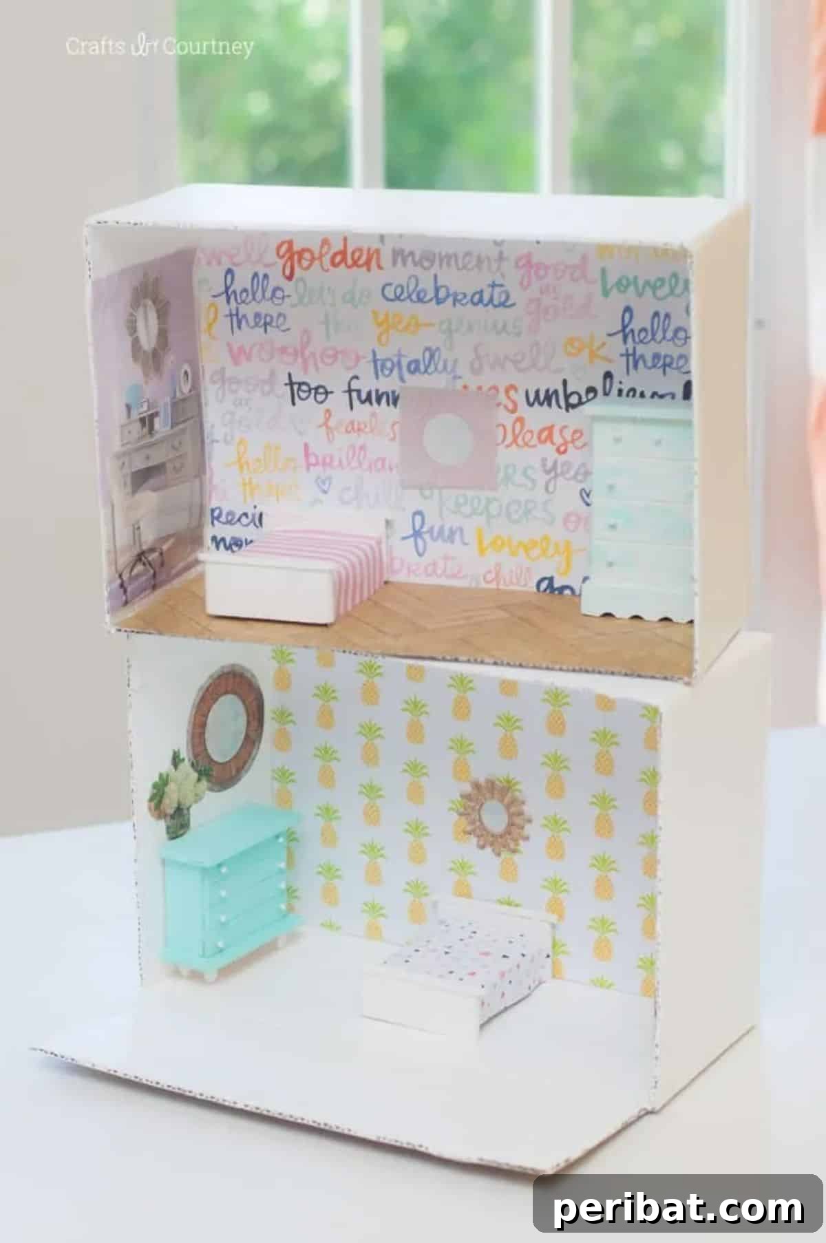 Crafting Dreams: 50 DIY Dollhouse Ideas and Kits 37 Easy DIY Cardboard Dollhouse