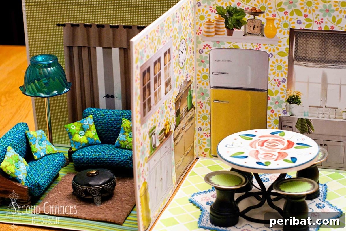 Crafting Dreams: 50 DIY Dollhouse Ideas and Kits 49 Collapsible Dollhouse