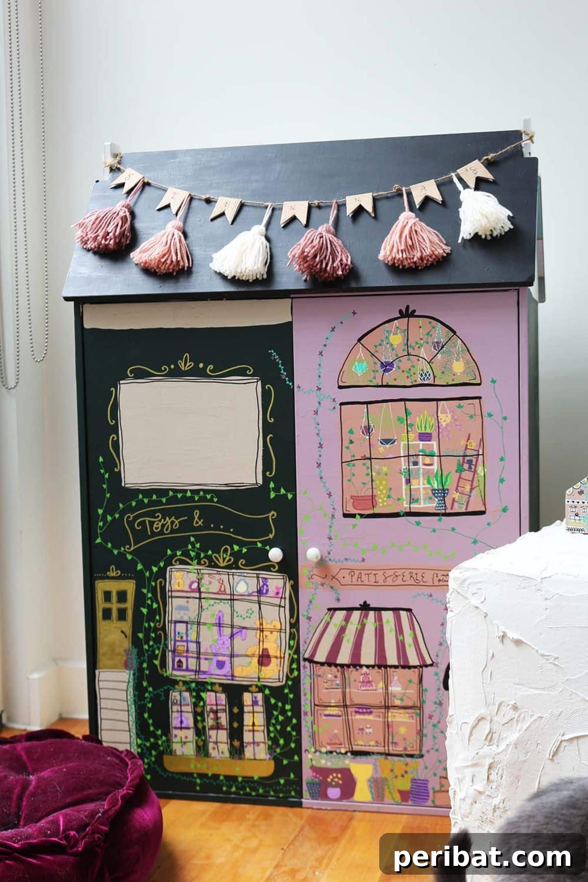 Crafting Dreams: 50 DIY Dollhouse Ideas and Kits 9 DIY Whimsical Dollhouse
