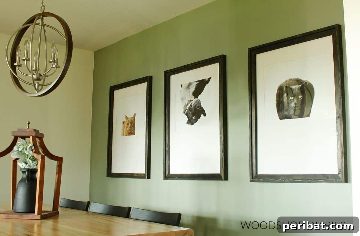 45 Inspiring DIY Photo Frame Projects 15 Large Custom DIY Picture Frames