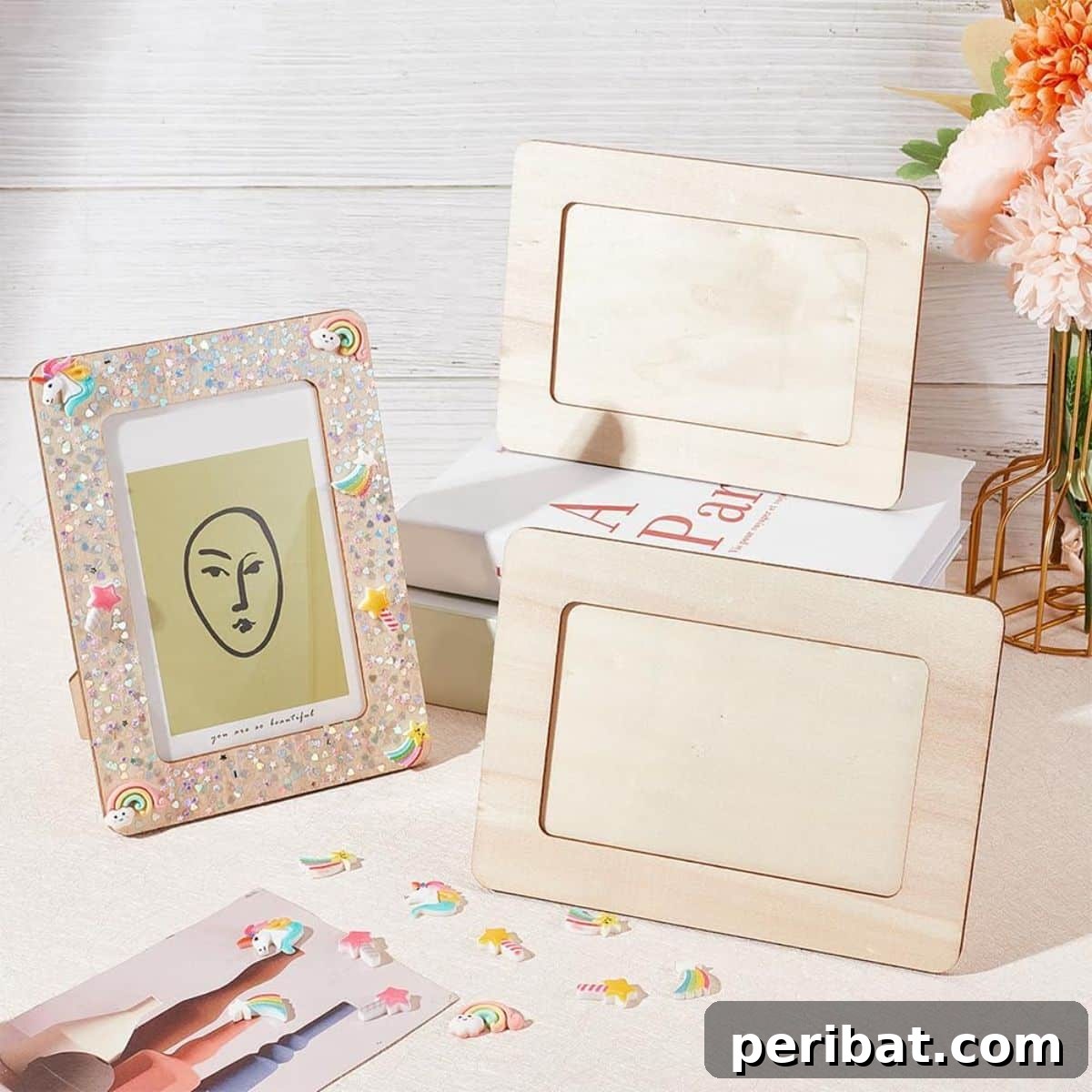 45 Inspiring DIY Photo Frame Projects 42 Unicorn-Themed Photo Frame Craft Kit