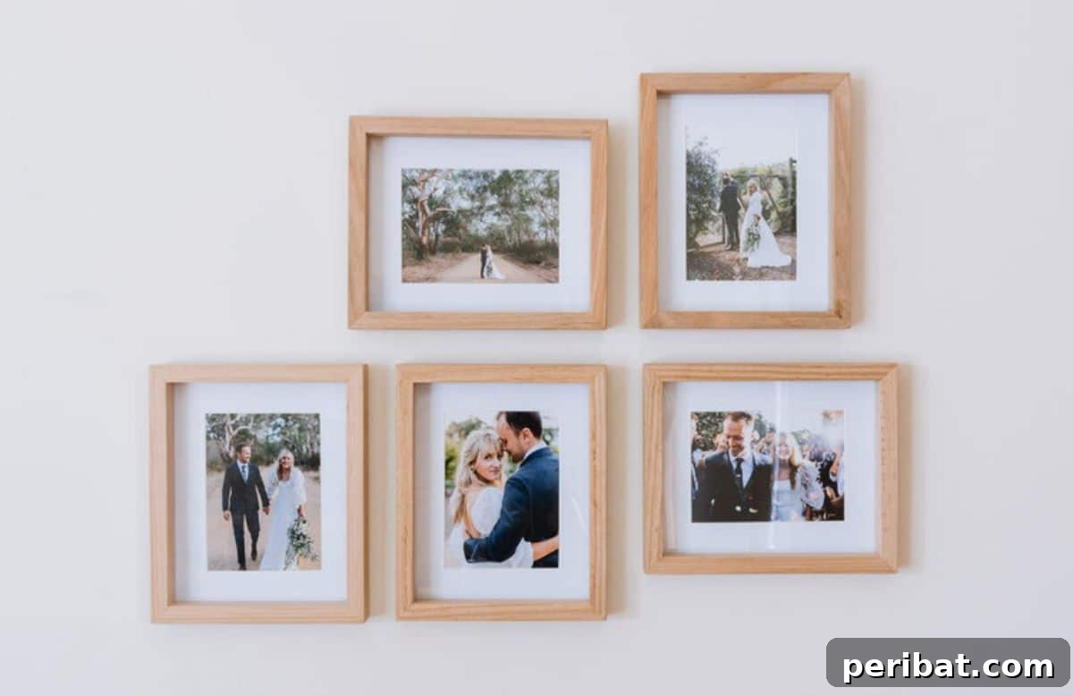45 Inspiring DIY Photo Frame Projects 44 DIY Timber Picture Frames