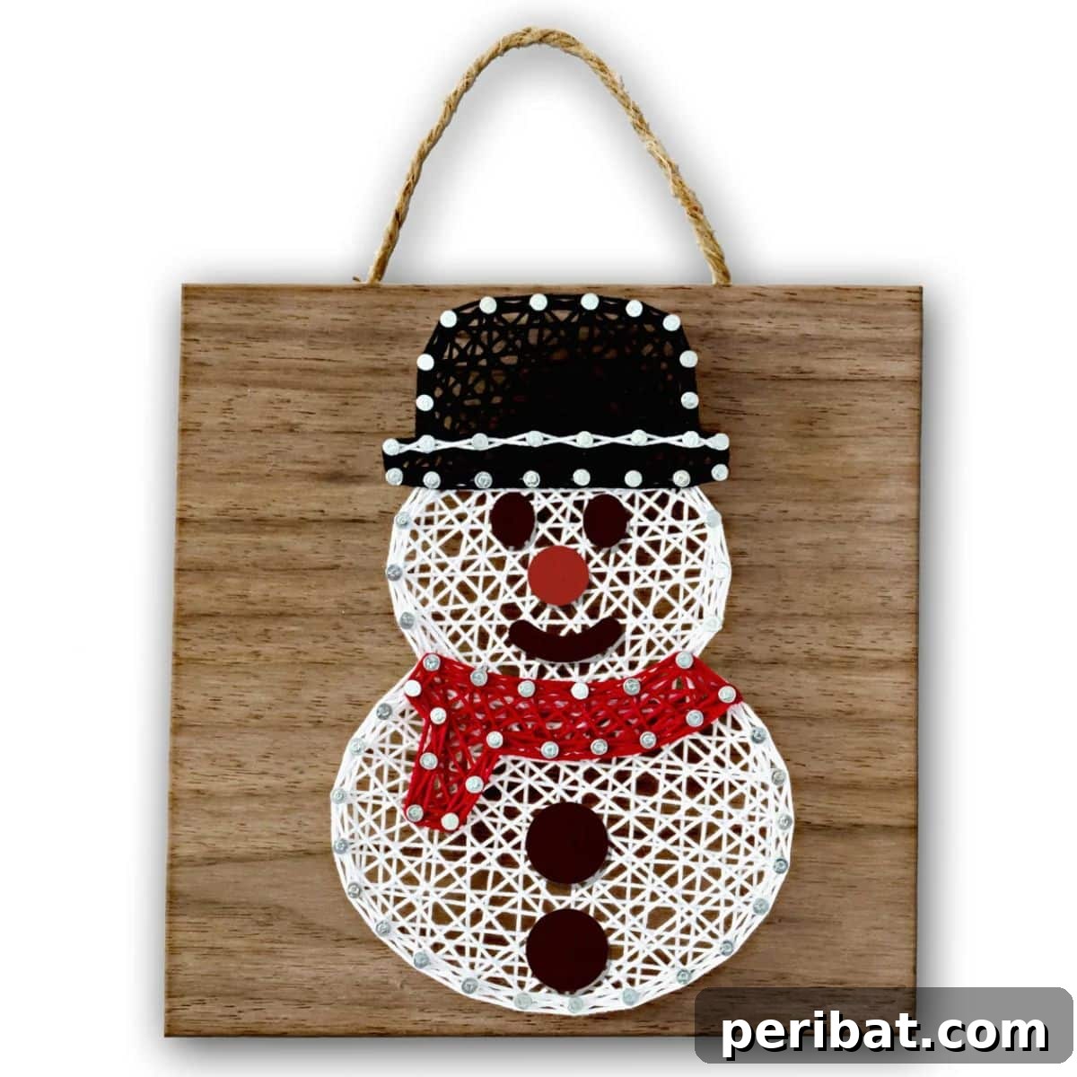 Snowman String Art Kit