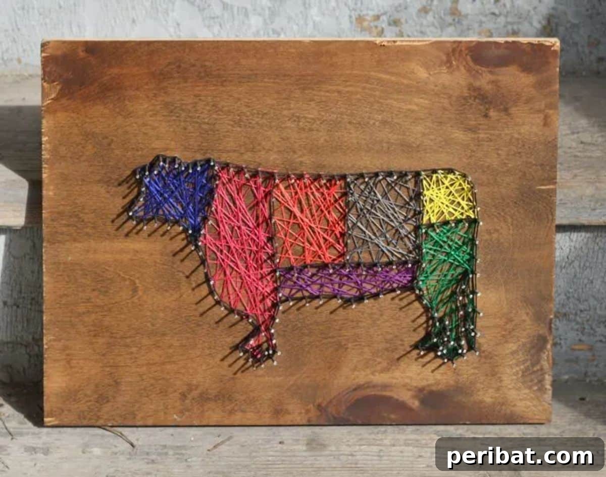 DIY String Art for Your Kitchen!