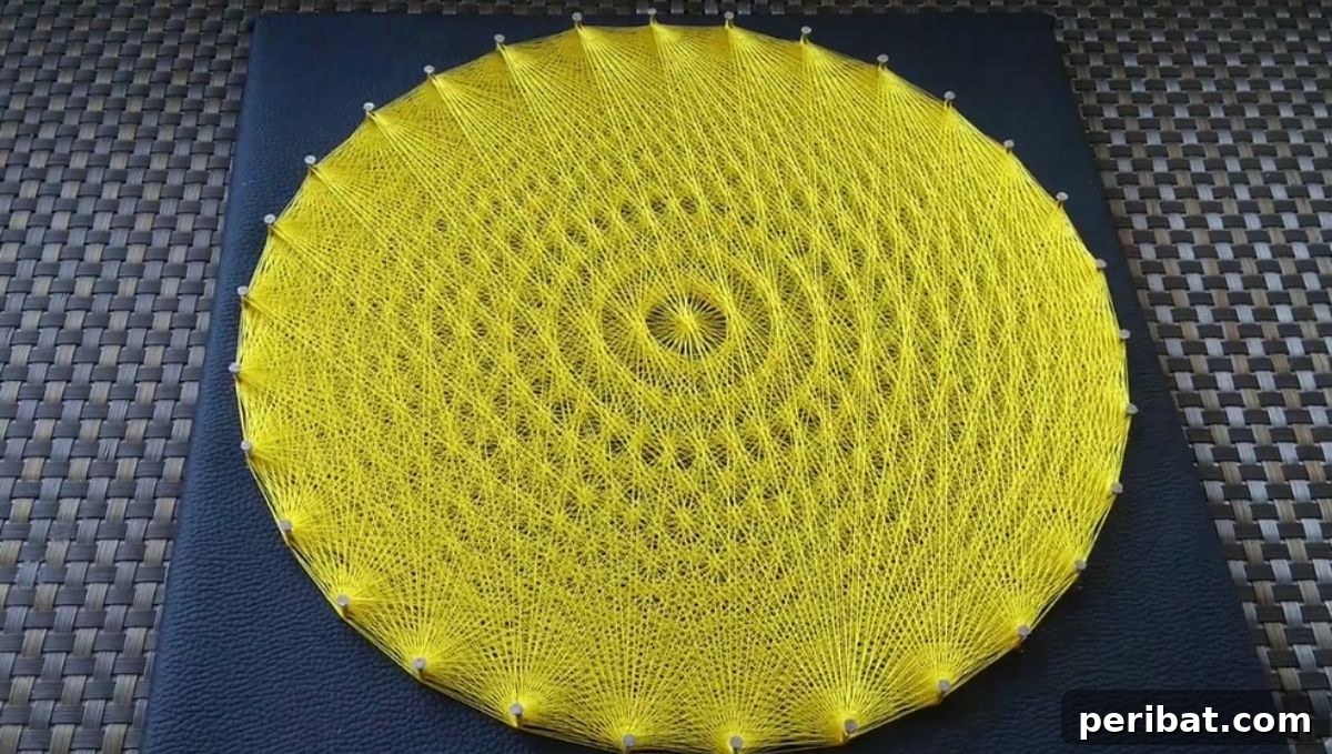 DIY Mandala String Art