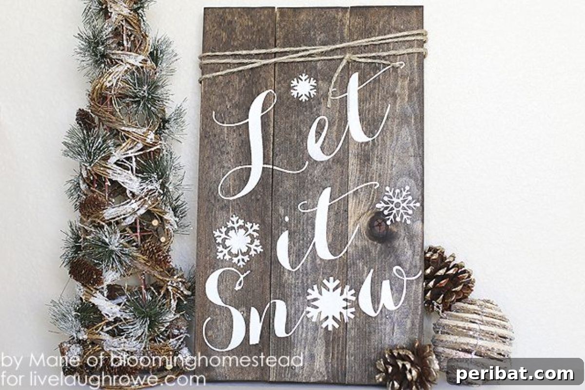 DIY Woodland Sign