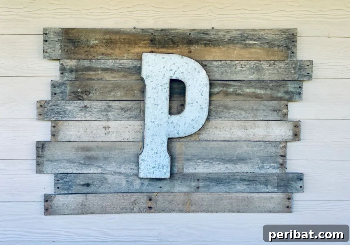 DIY Pallet Sign Under $15