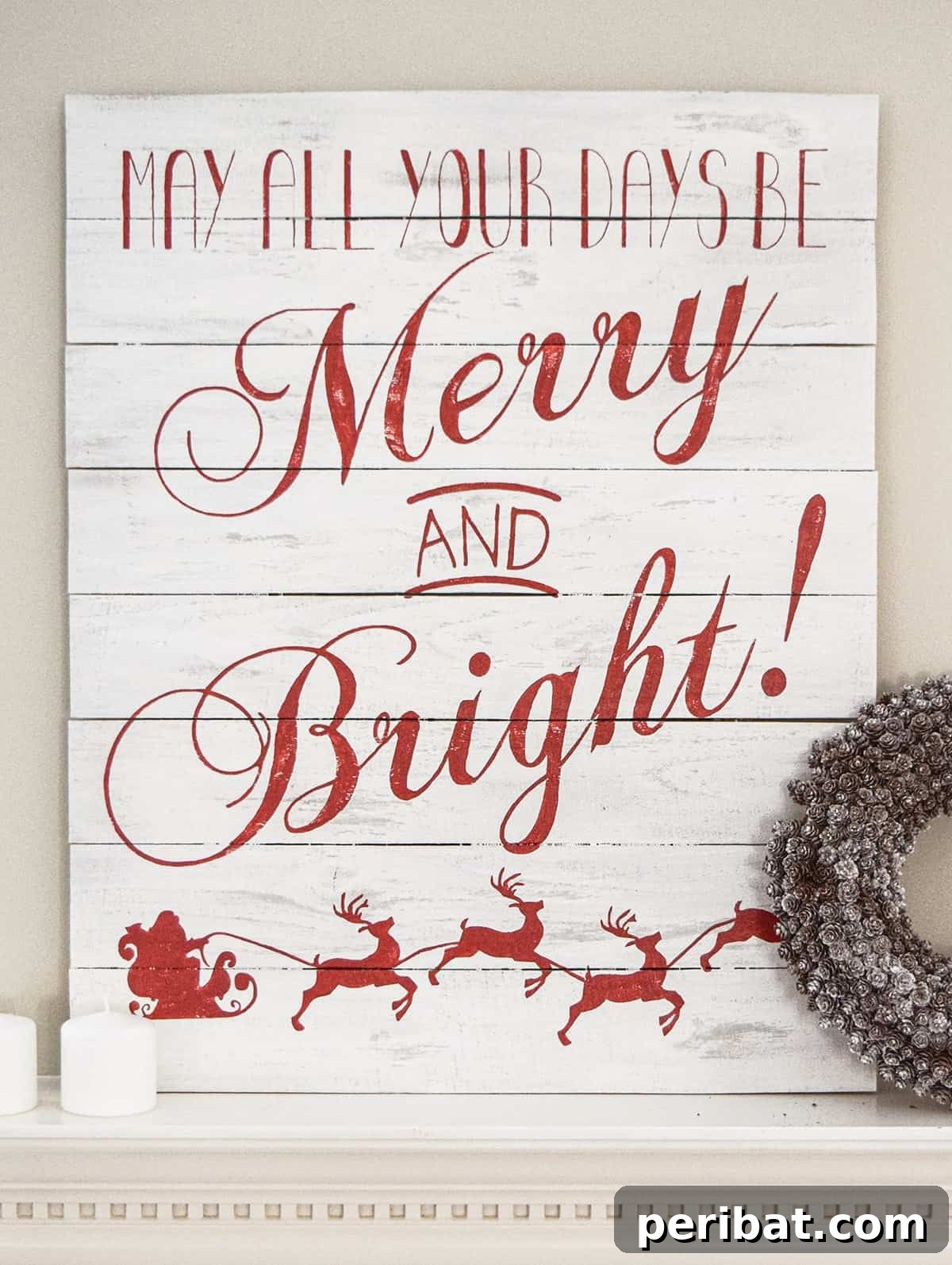 DIY Rustic Pallet Sign