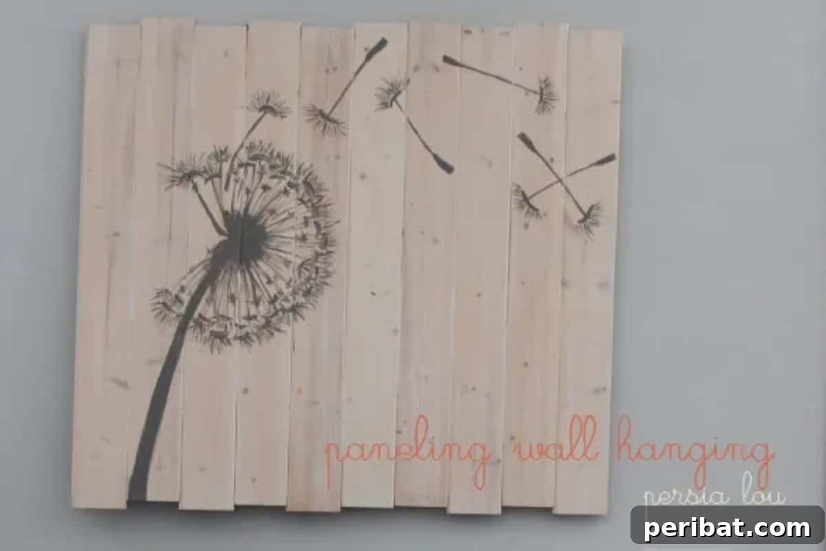 DIY Pallet Wood Art