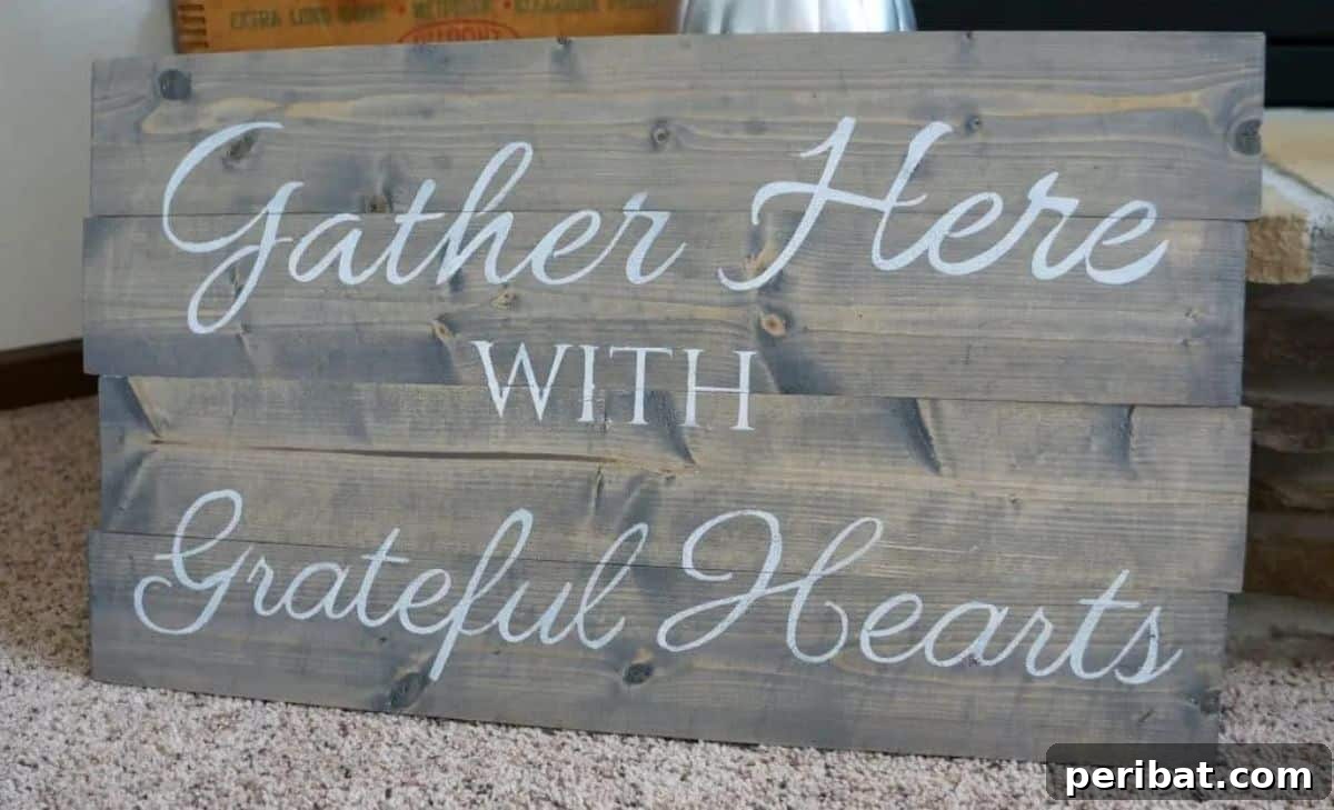 DIY Wood Signs for a Few Dollars