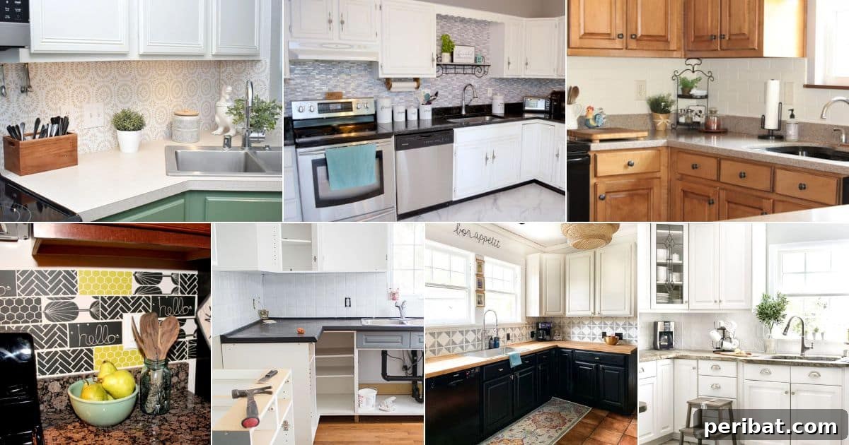 Instant Style: 32 DIY Peel and Stick Backsplash Makeovers 2 32 DIY Peel and Stick Backsplash Ideas and Products for an Easy Home Transformation