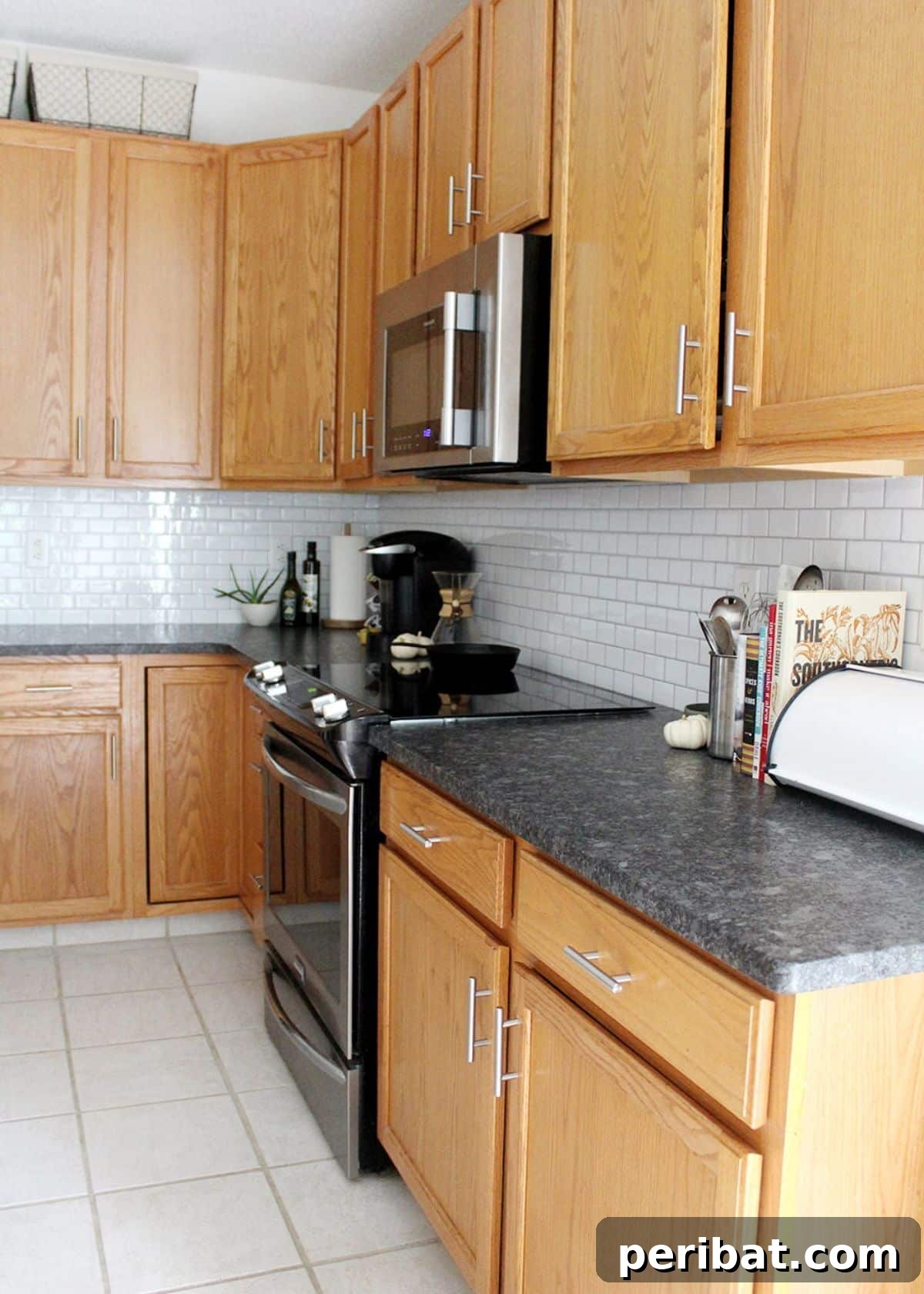 Instant Style: 32 DIY Peel and Stick Backsplash Makeovers 33 DIY New Peel and Stick Subway Tile Backsplash for an Affordable Upgrade