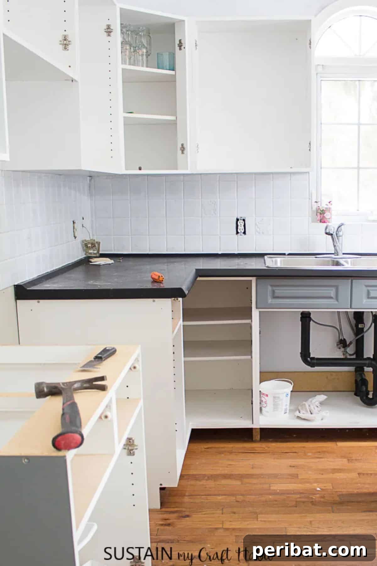 Instant Style: 32 DIY Peel and Stick Backsplash Makeovers 7 DIY Painted Tile Backsplash for an Affordable Update