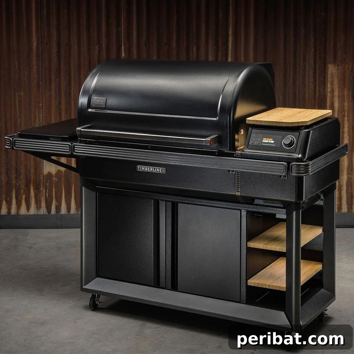 Traeger Timberline XL Grill, a Wi-Fi enabled smart grill for modern outdoor cooking.