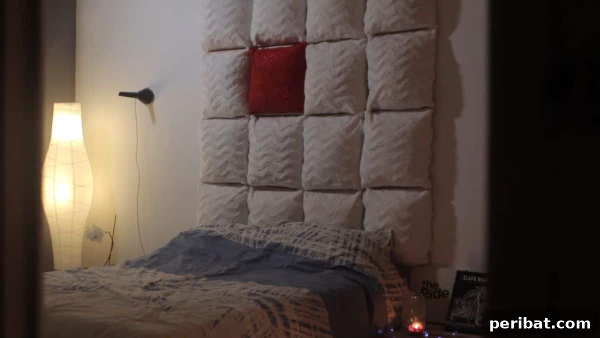 Create Your Own Pillow Headboard Oasis 24 Innovative DIY Fantastic Headboard Crafted from WAVY Pillows