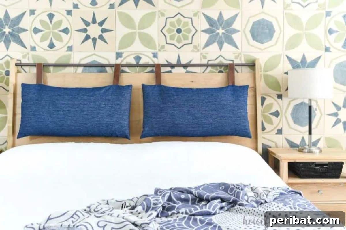 Create Your Own Pillow Headboard Oasis 4 Sleek Modern DIY Headboard with Integrated Cushion