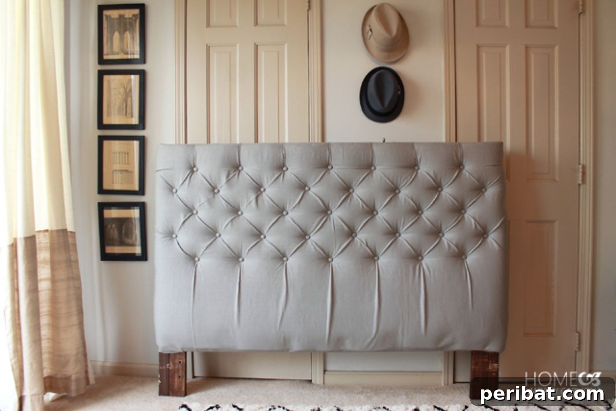 Create Your Own Pillow Headboard Oasis 5 Elegant DIY Diamond Tufted Pillow Headboard Tutorial
