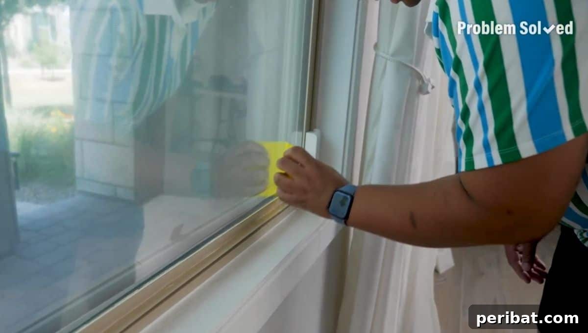 37 Creative DIY Window Film Solutions 15 Installation of DIY Window Film to Block the Heat