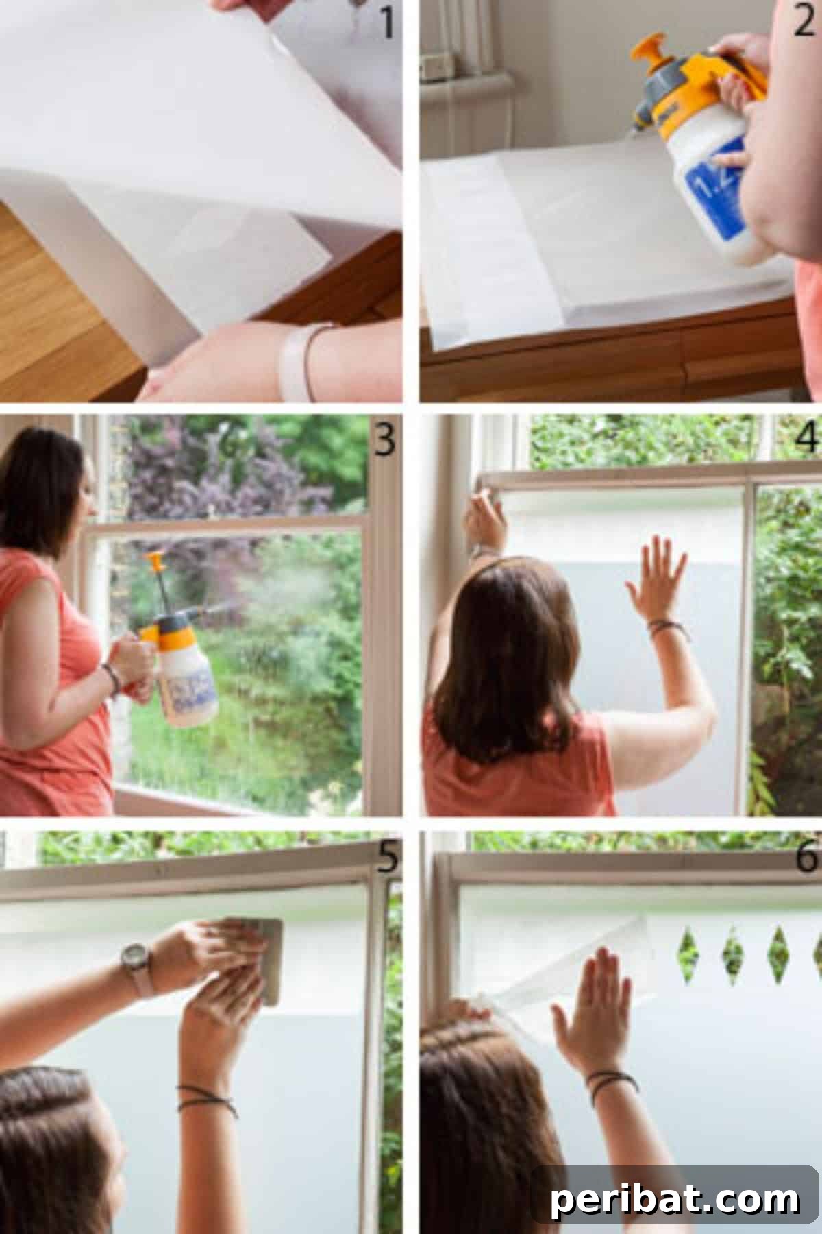 37 Creative DIY Window Film Solutions 16 DIY Project: Frosted Window Film