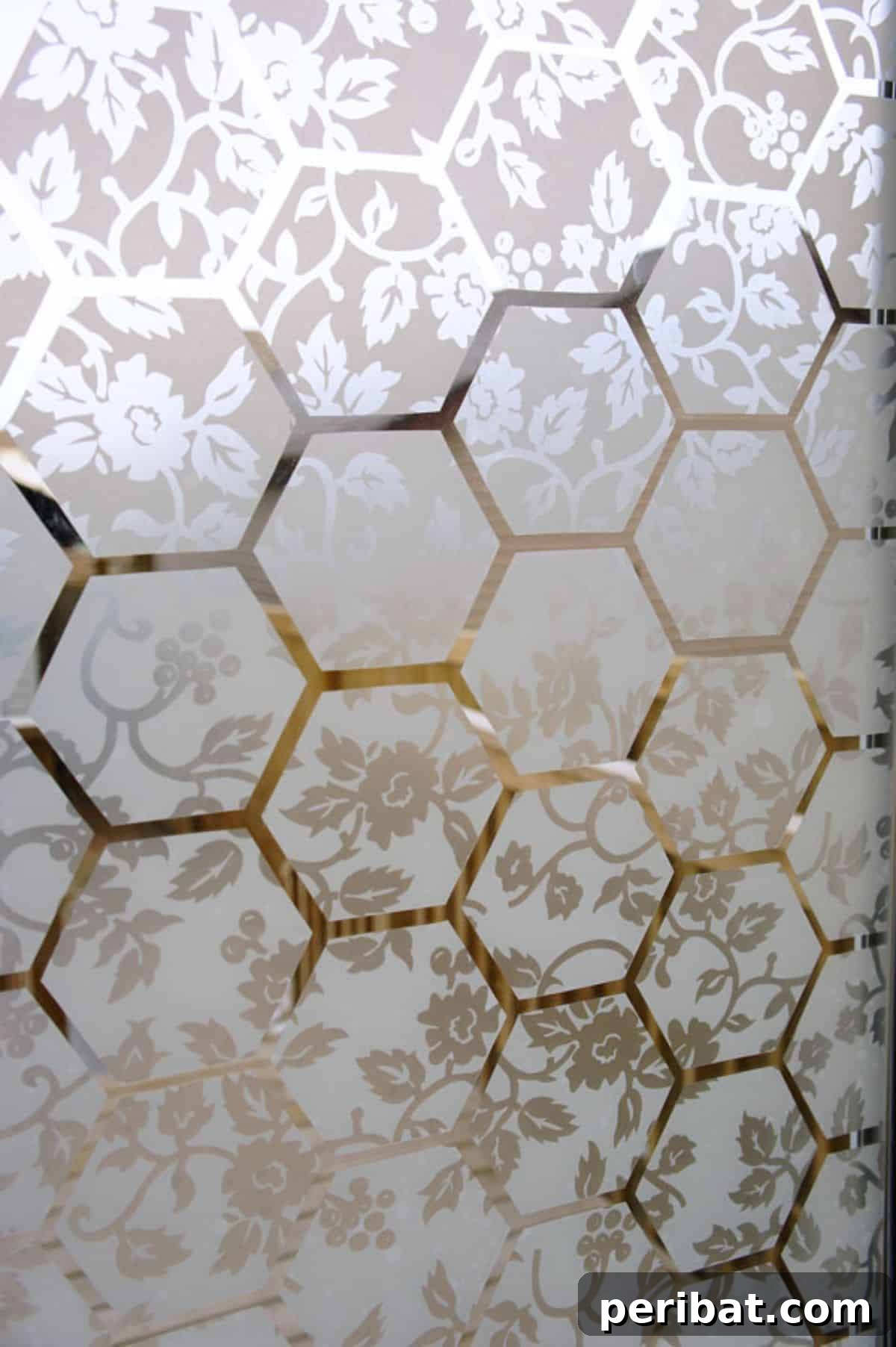 37 Creative DIY Window Film Solutions 39 DIY Window Film - Hexagon Pattern