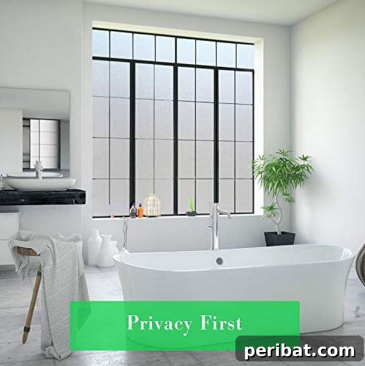 37 Creative DIY Window Film Solutions 5 Coavas Window Privacy Film Frosted Glass