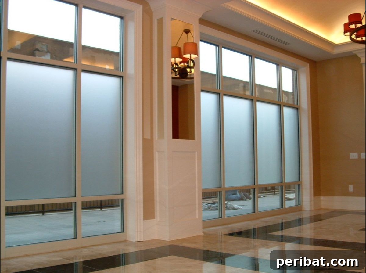 37 Creative DIY Window Film Solutions 8 DIY Window Film - How To Frost Glass