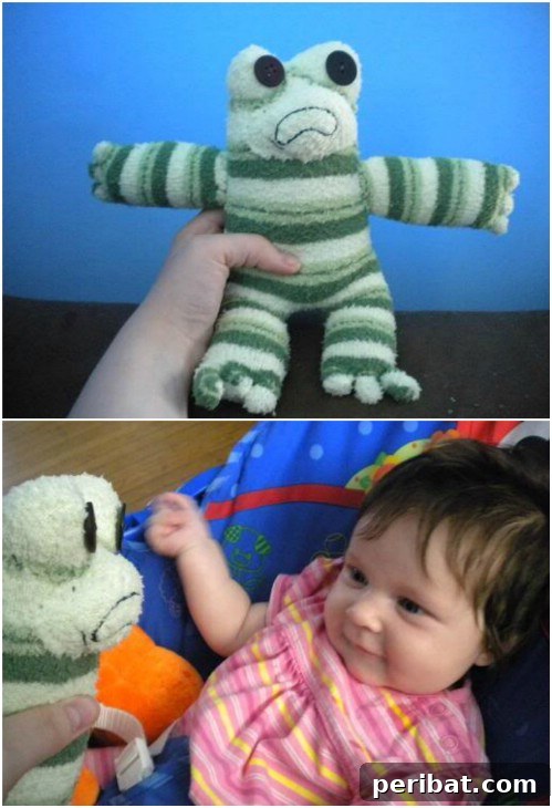 25 Whimsical Sock Toy Crafts Made Simple 12 Sock Frog