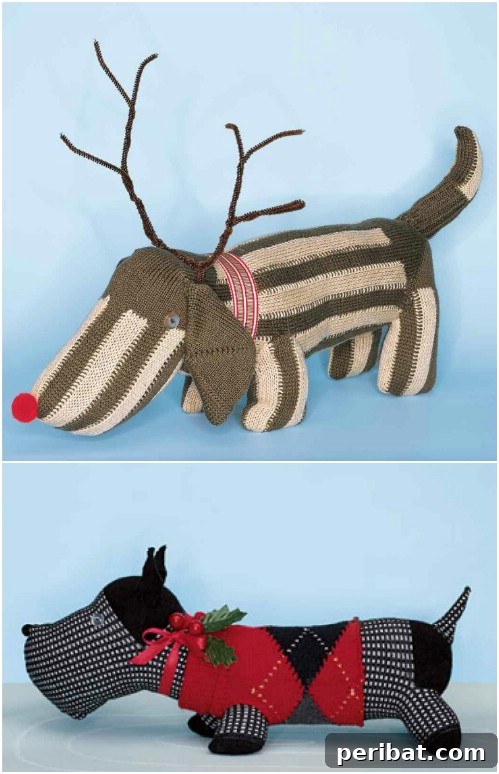 25 Whimsical Sock Toy Crafts Made Simple 22 Christmas Sock Dog