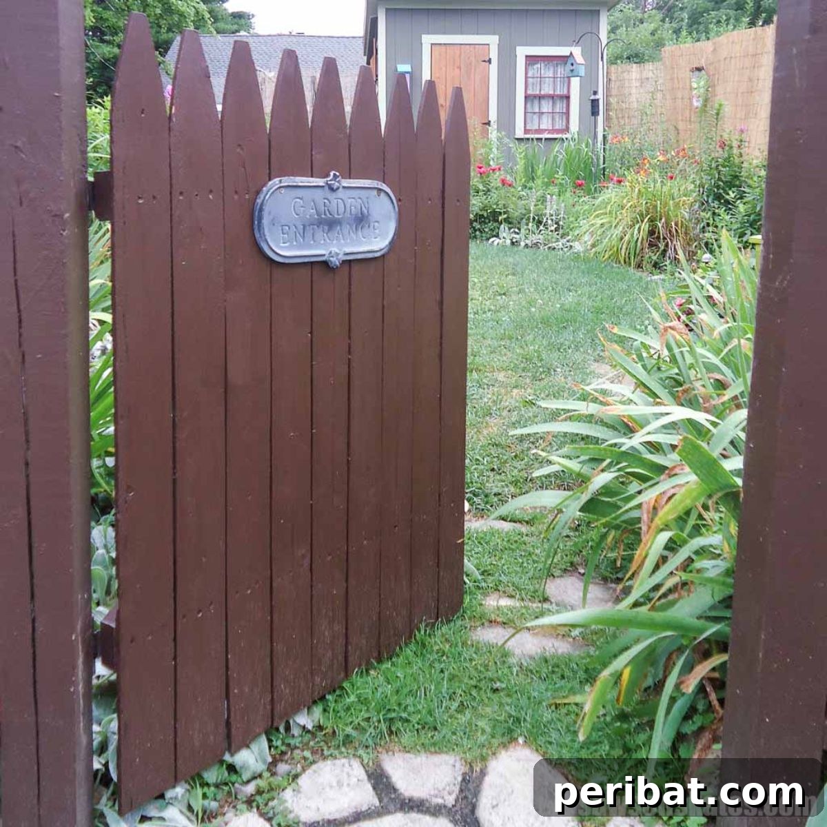 20 Creative DIY Garden Gate Designs 9 Easy DIY garden gate built with simple, step-by-step instructions.