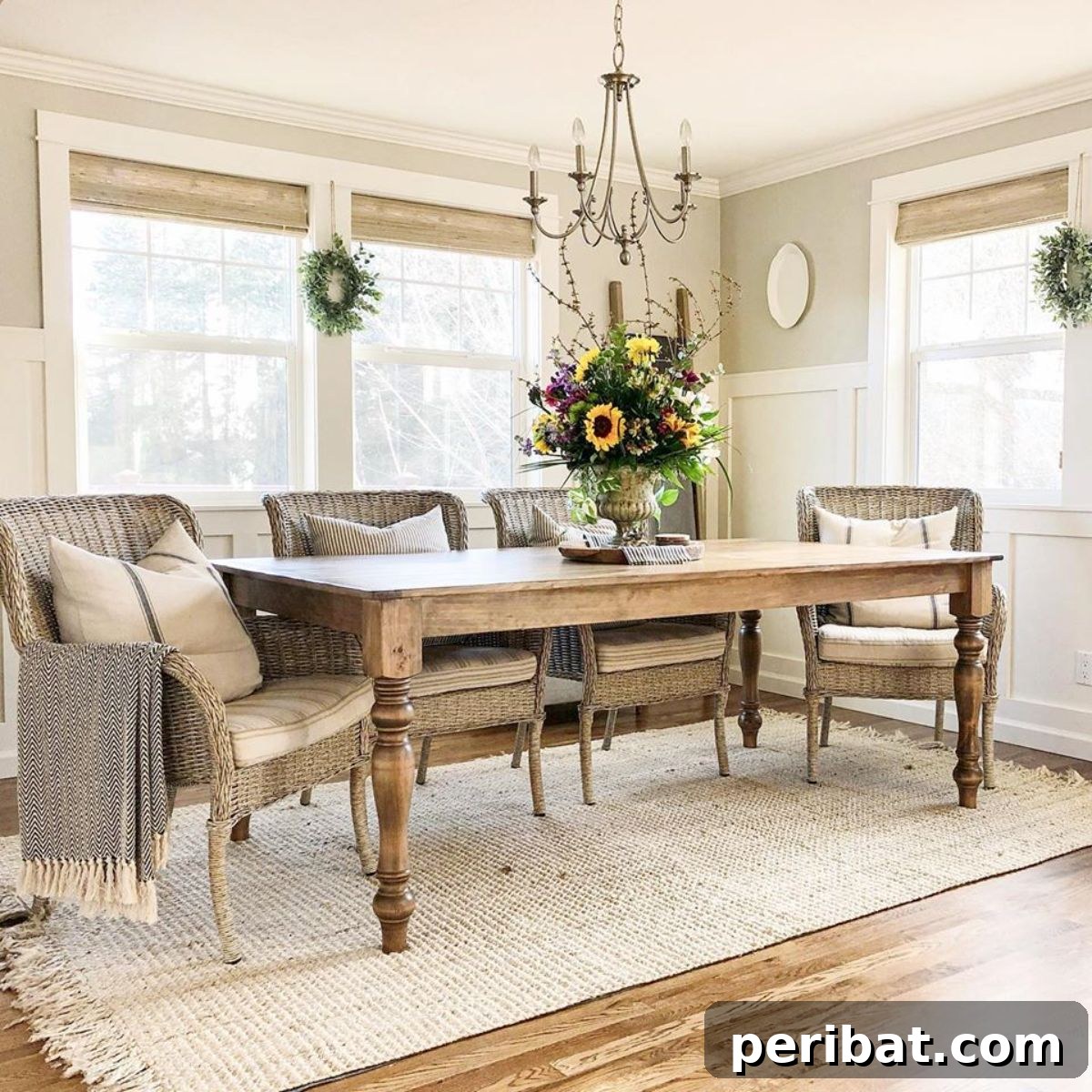 44 Inspiring DIY Farmhouse Dining Table Projects 15 DIY Farmhouse Table in 6 Easy Steps