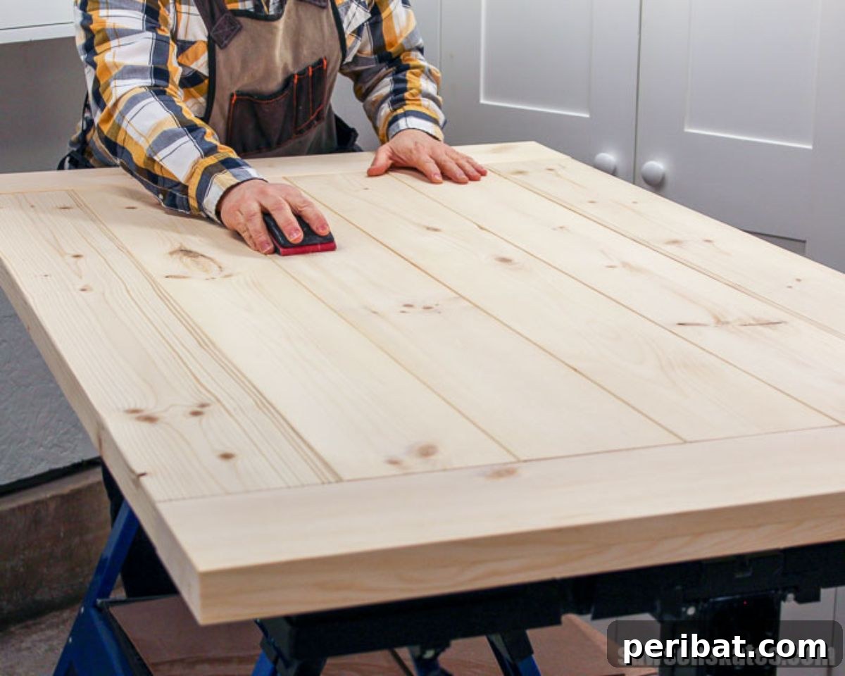 44 Inspiring DIY Farmhouse Dining Table Projects 36 DIY Farmhouse Table Top from pine boards