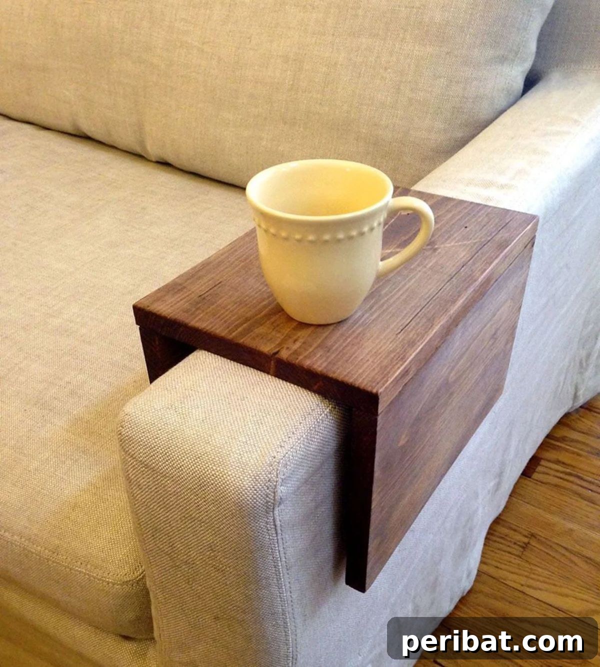 Custom-Made Sofa Arm Tray Table for Ultimate Comfort