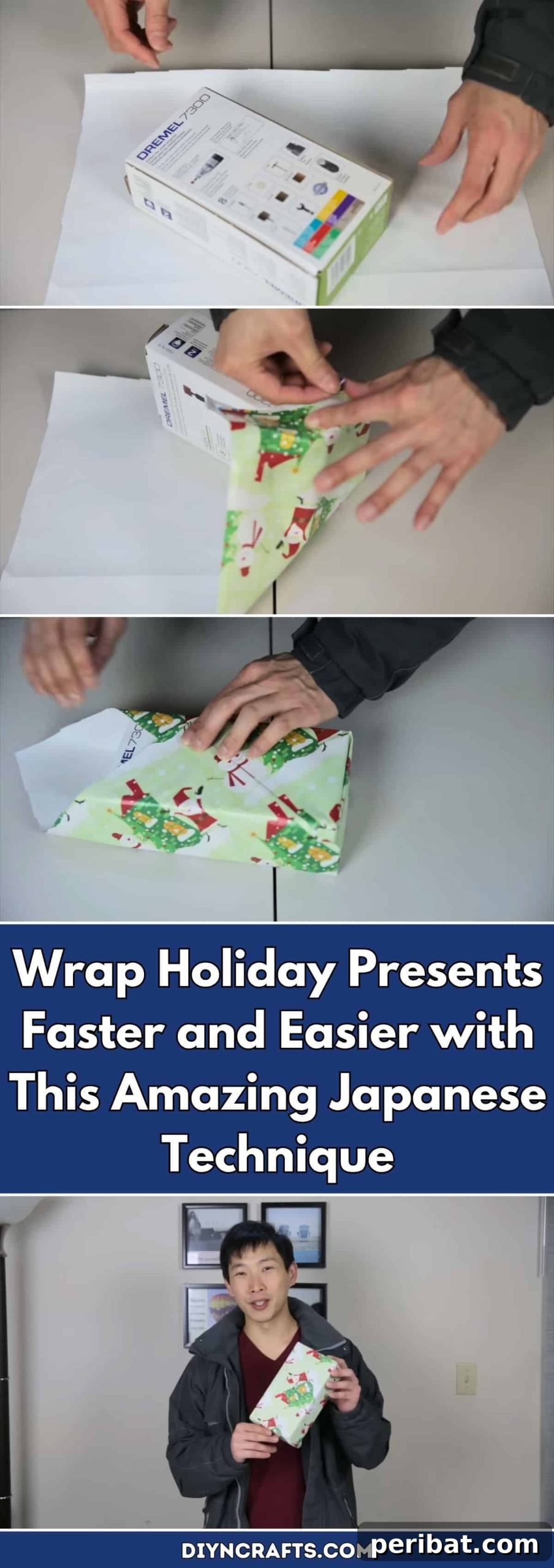 Wrap Holiday Presents Faster and Easier with This Amazing Japanese Technique