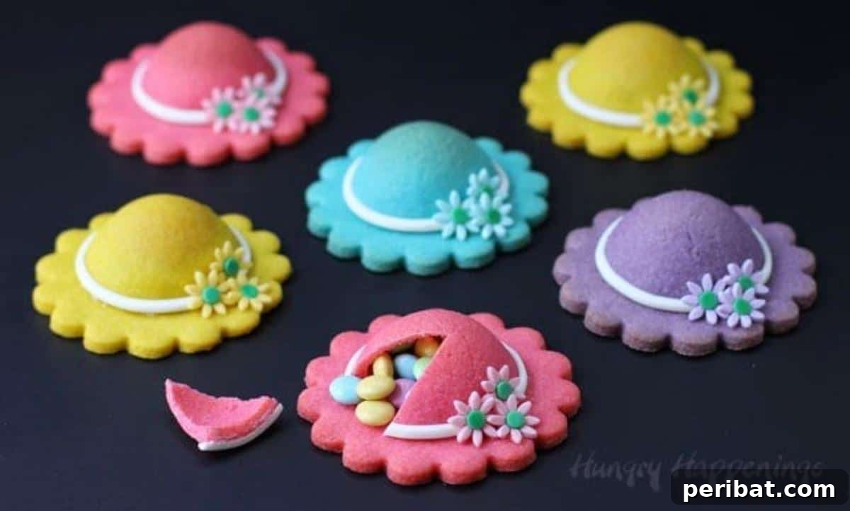 Homemade Fall Cookie Decorating Adventures 21 Ladies’ Hat Piñata Cookies