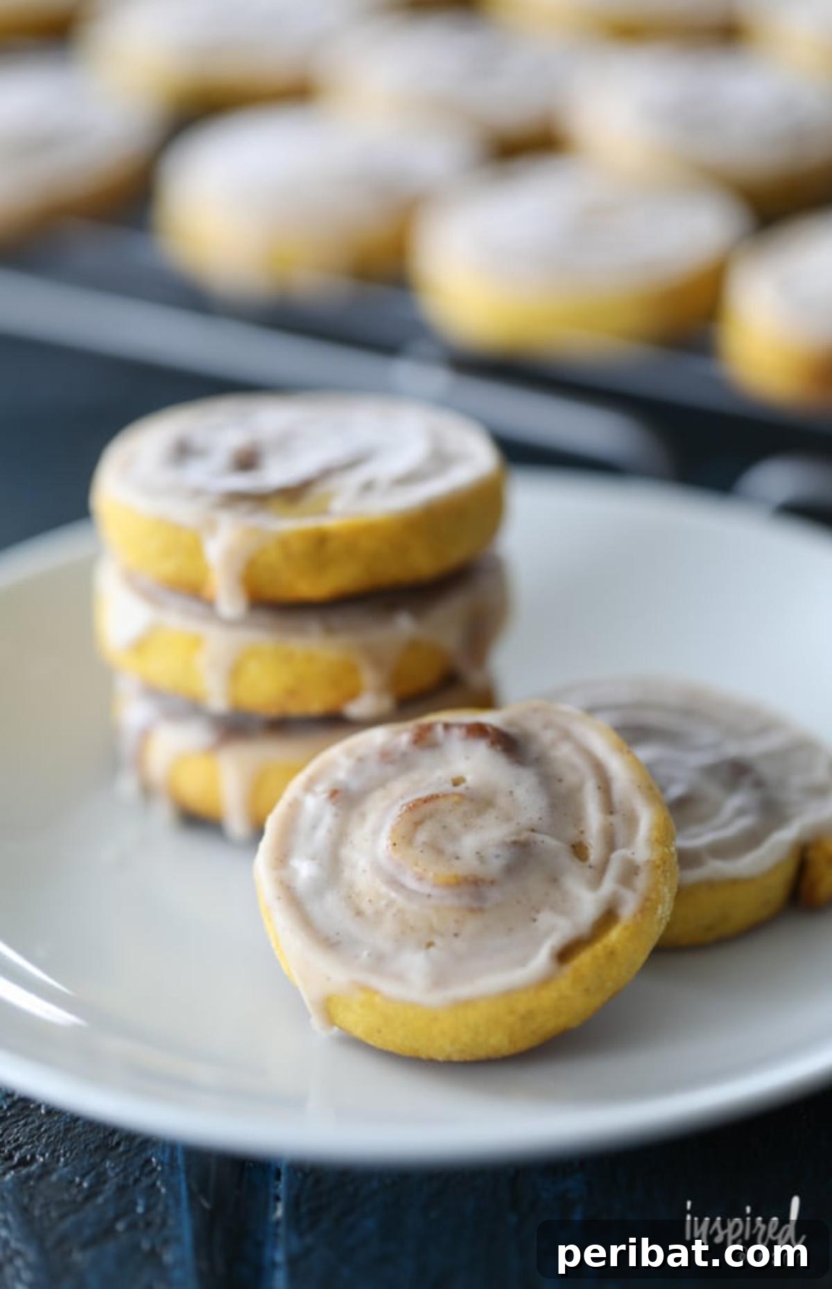 Homemade Fall Cookie Decorating Adventures 25 Pumpkin Cinnamon Roll Cookies