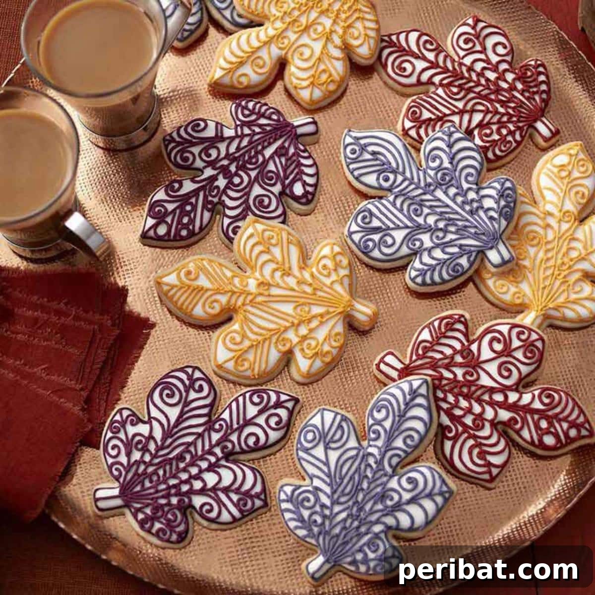 Homemade Fall Cookie Decorating Adventures 9 Fall Leaf Decorated Sugar Cookies