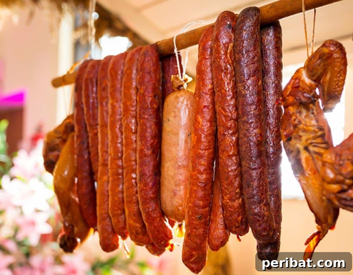 Homemade Sausages Without Special Equipment