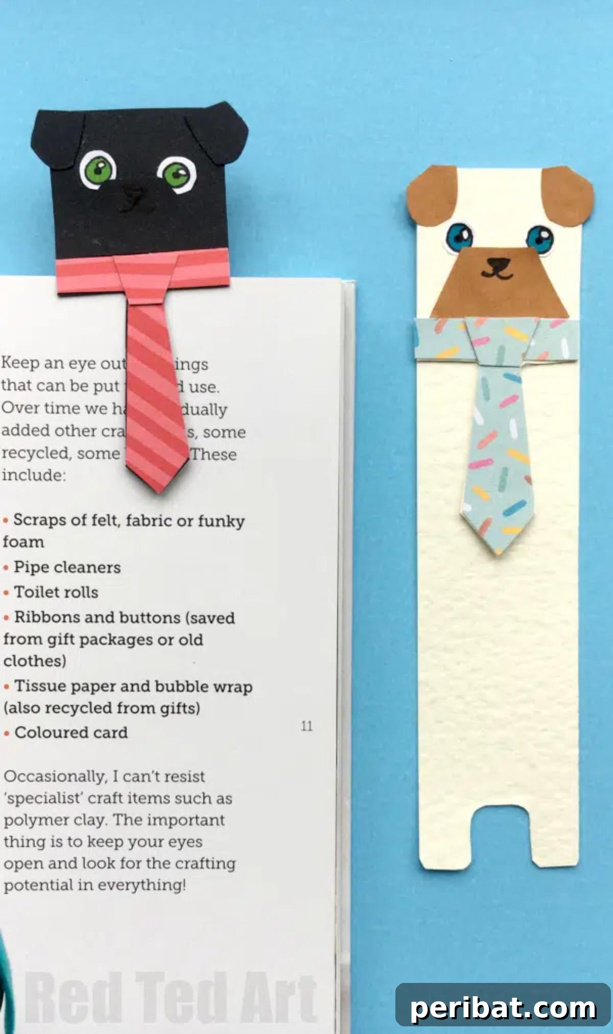 Creative Bookmark Crafts Made Simple 12 Book Pug Bookmark DIY