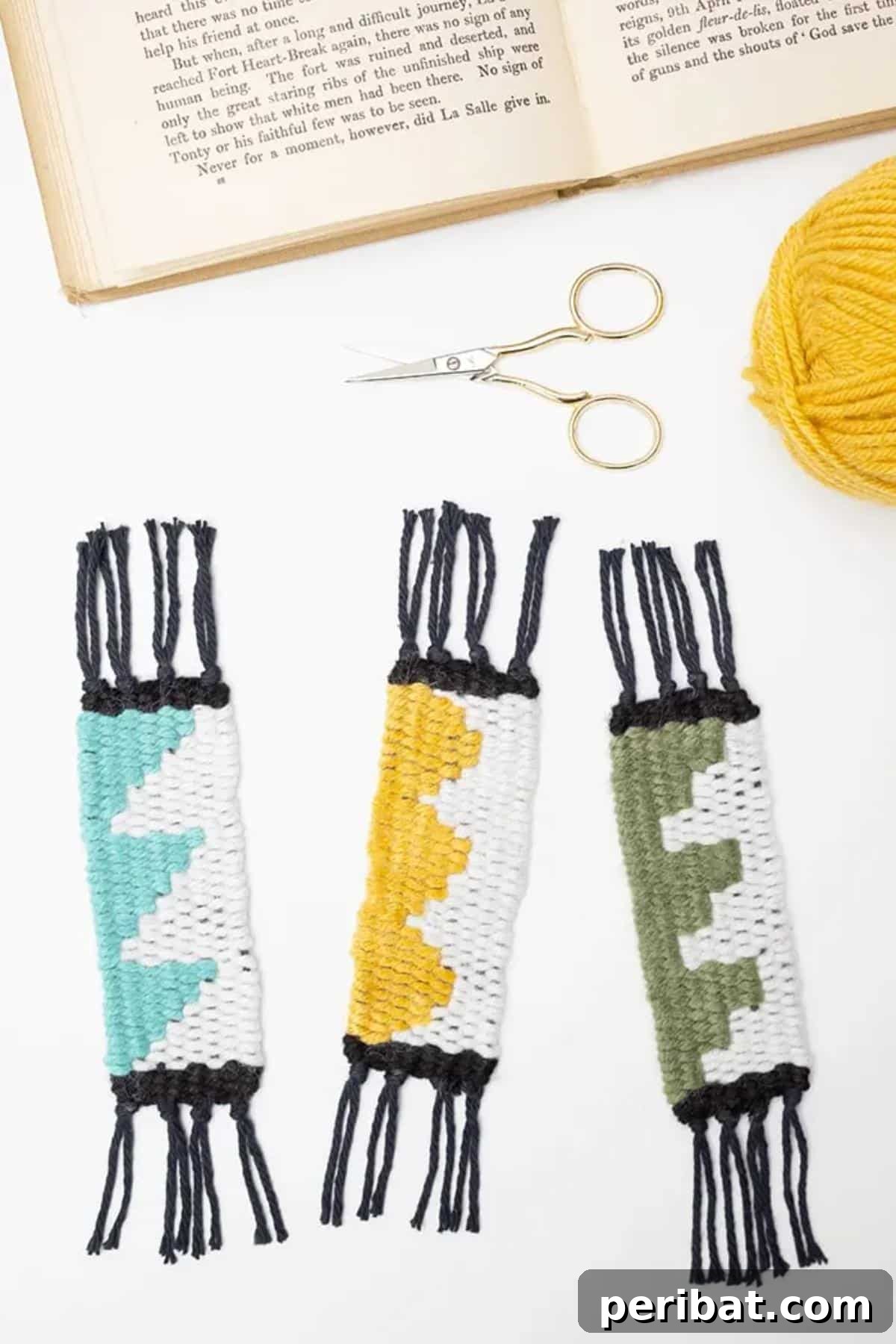Creative Bookmark Crafts Made Simple 13 DIY Woven Bookmarks