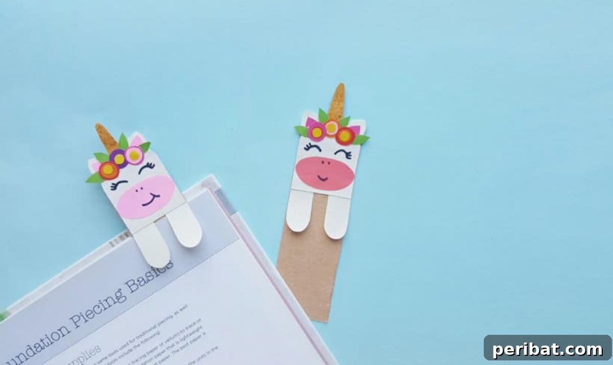 Creative Bookmark Crafts Made Simple 16 DIY Unicorn Bookmark Craft for Kids