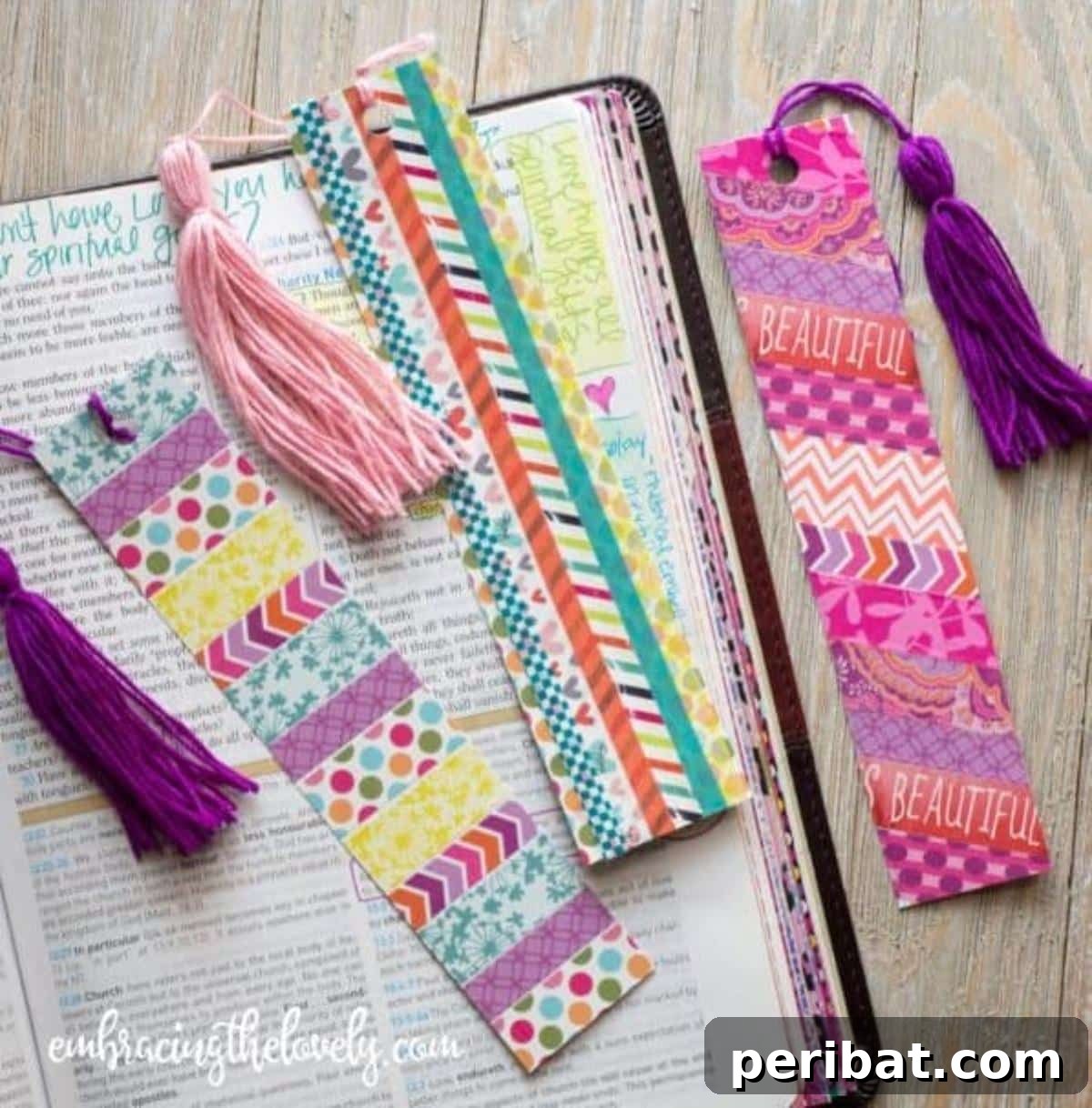 Creative Bookmark Crafts Made Simple 18 Homemade Bookmarks From Washi Tape