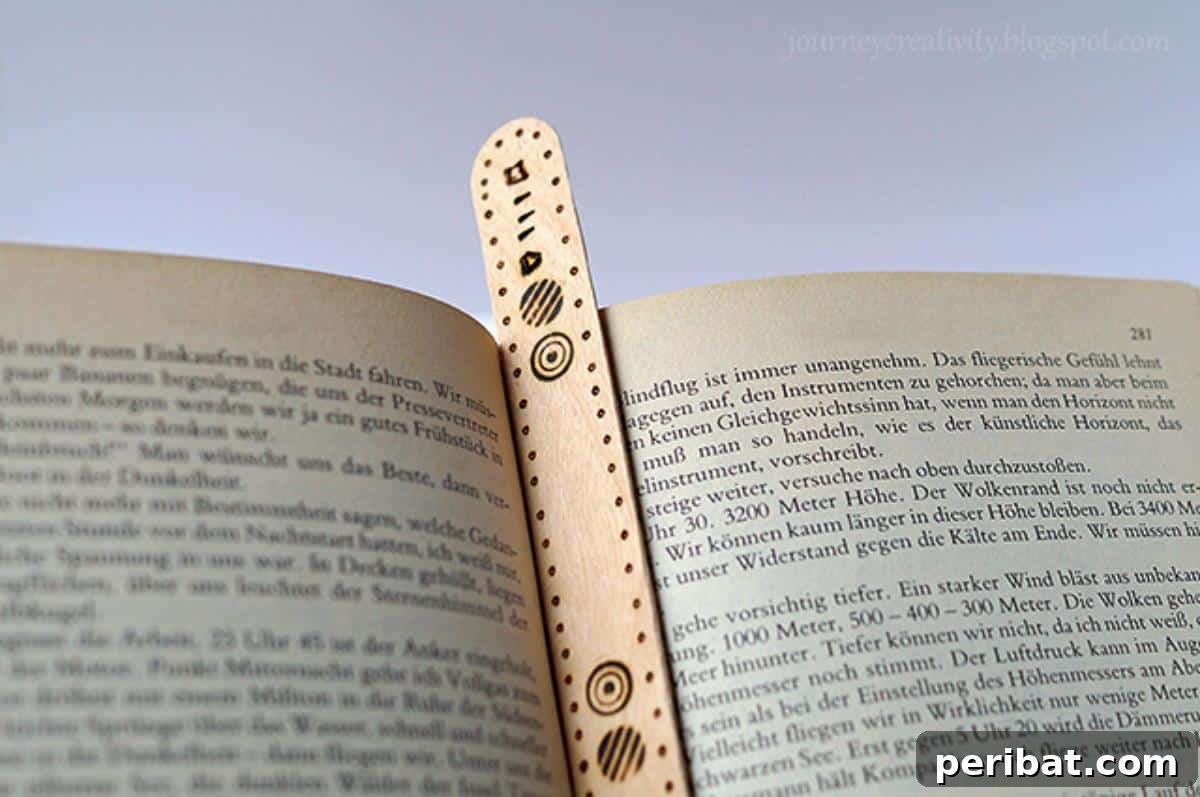 Creative Bookmark Crafts Made Simple 30 DIY Pyrography Bookmark