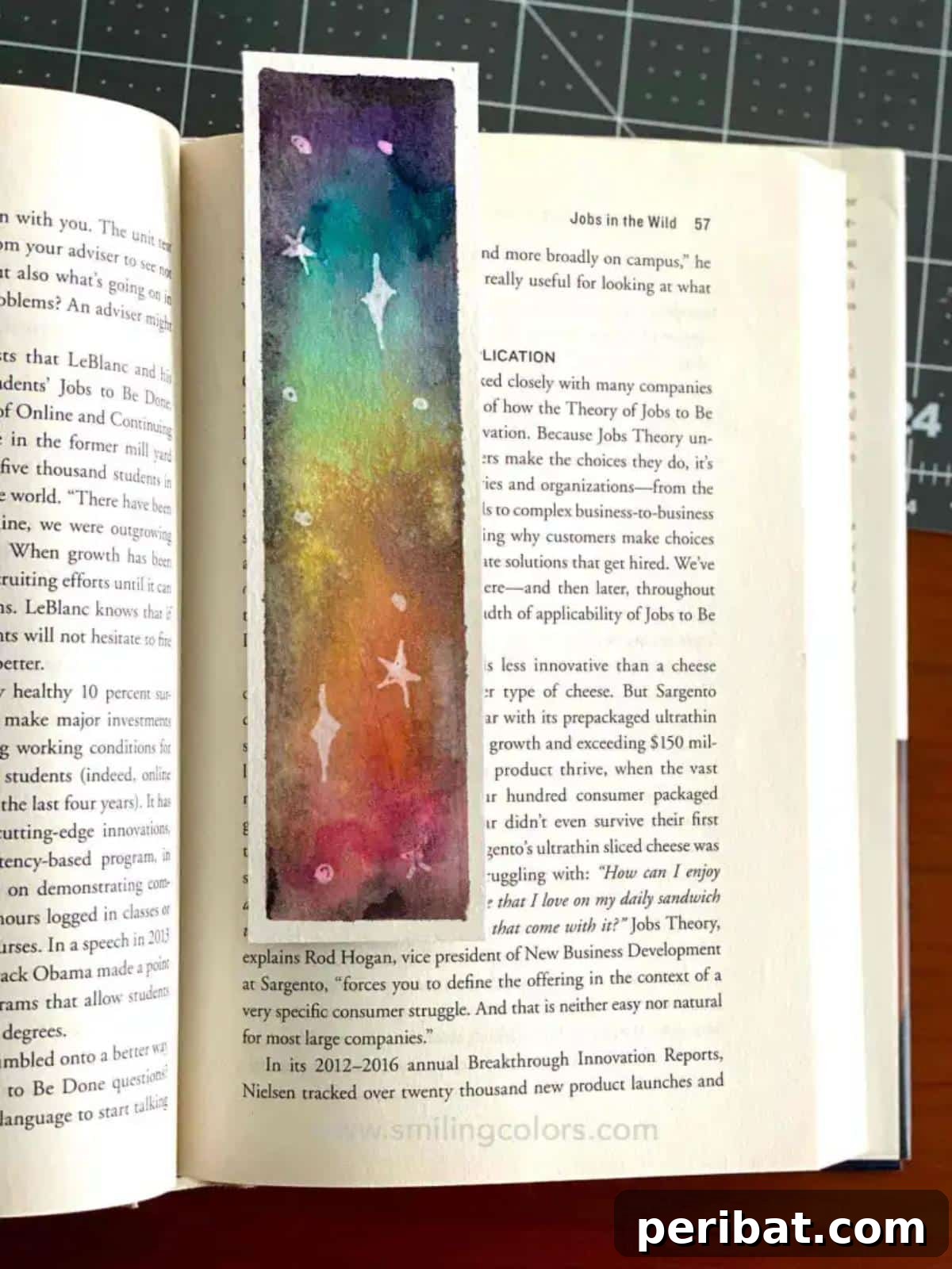 Creative Bookmark Crafts Made Simple 35 DIY Galaxy Watercolor Bookmarks