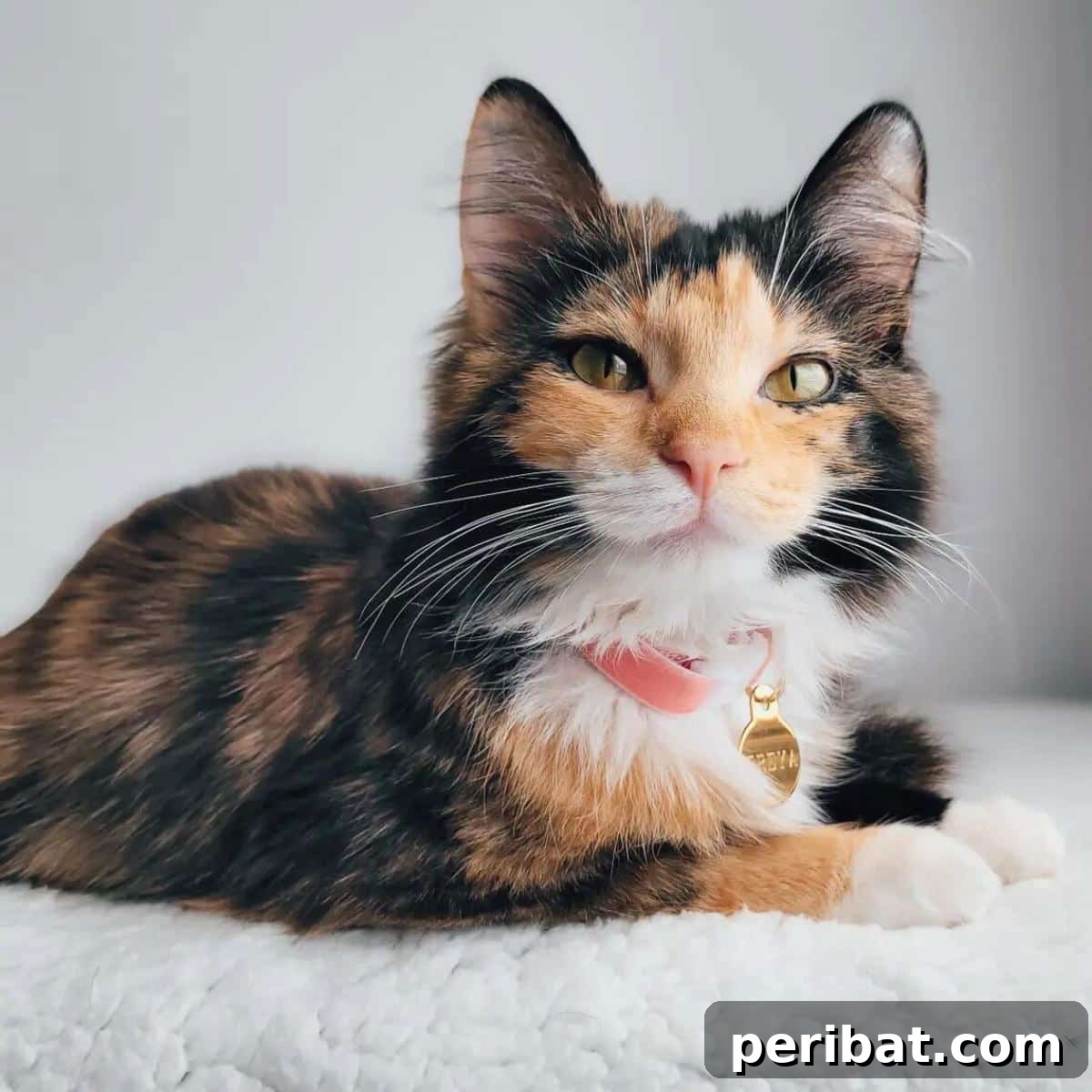 Personalized Engraved ID Tag for Cat or Kitten, a vital safety accessory.