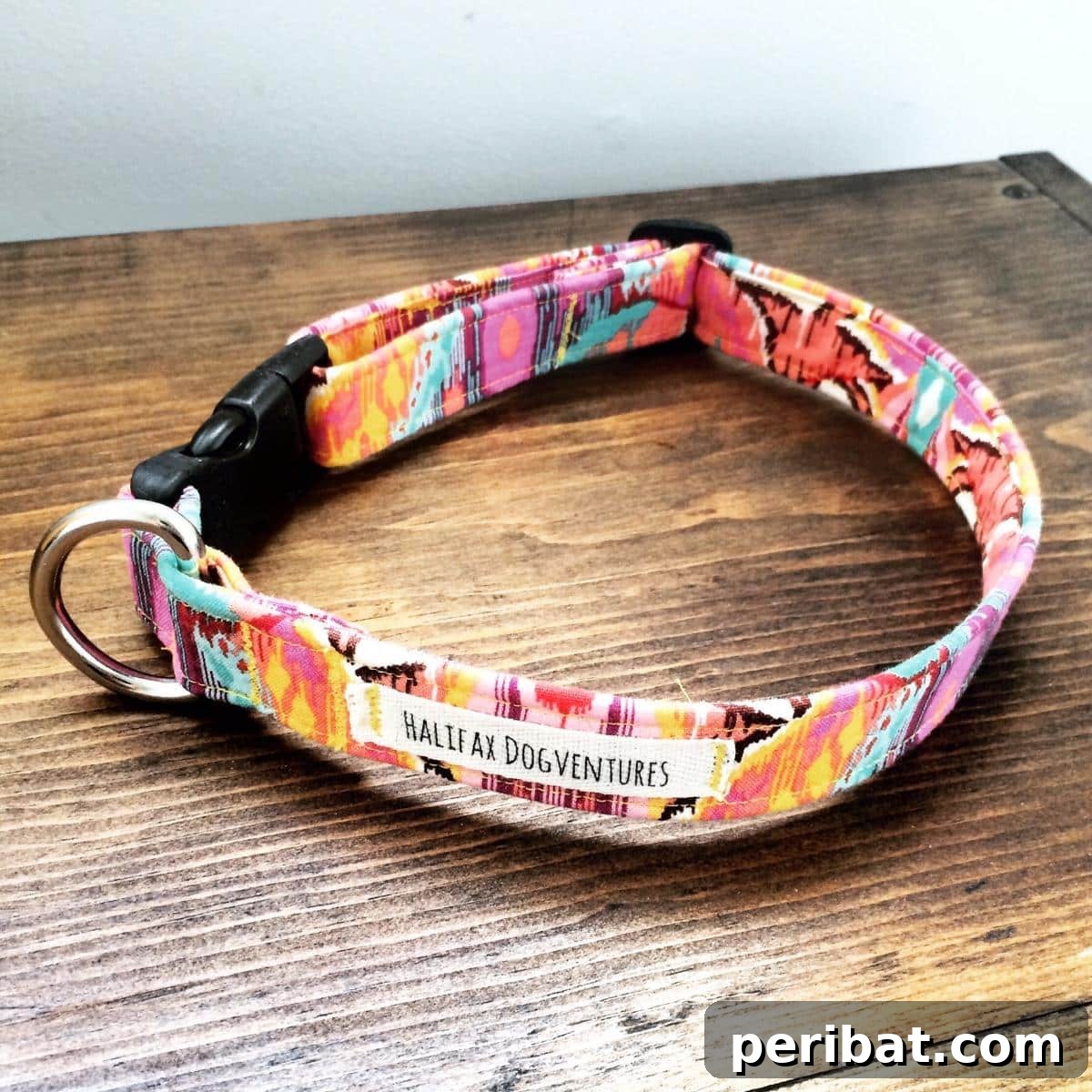 34 Creative Canine Collar Projects 3 DIY Adjustable Dog Collar