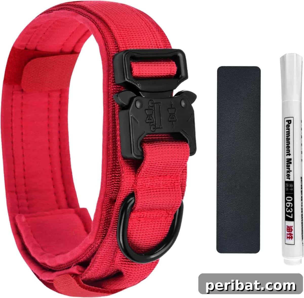 34 Creative Canine Collar Projects 35 Tactical Dog Collar for Large Dogs With DIY Magic Sticker Patch and Marker