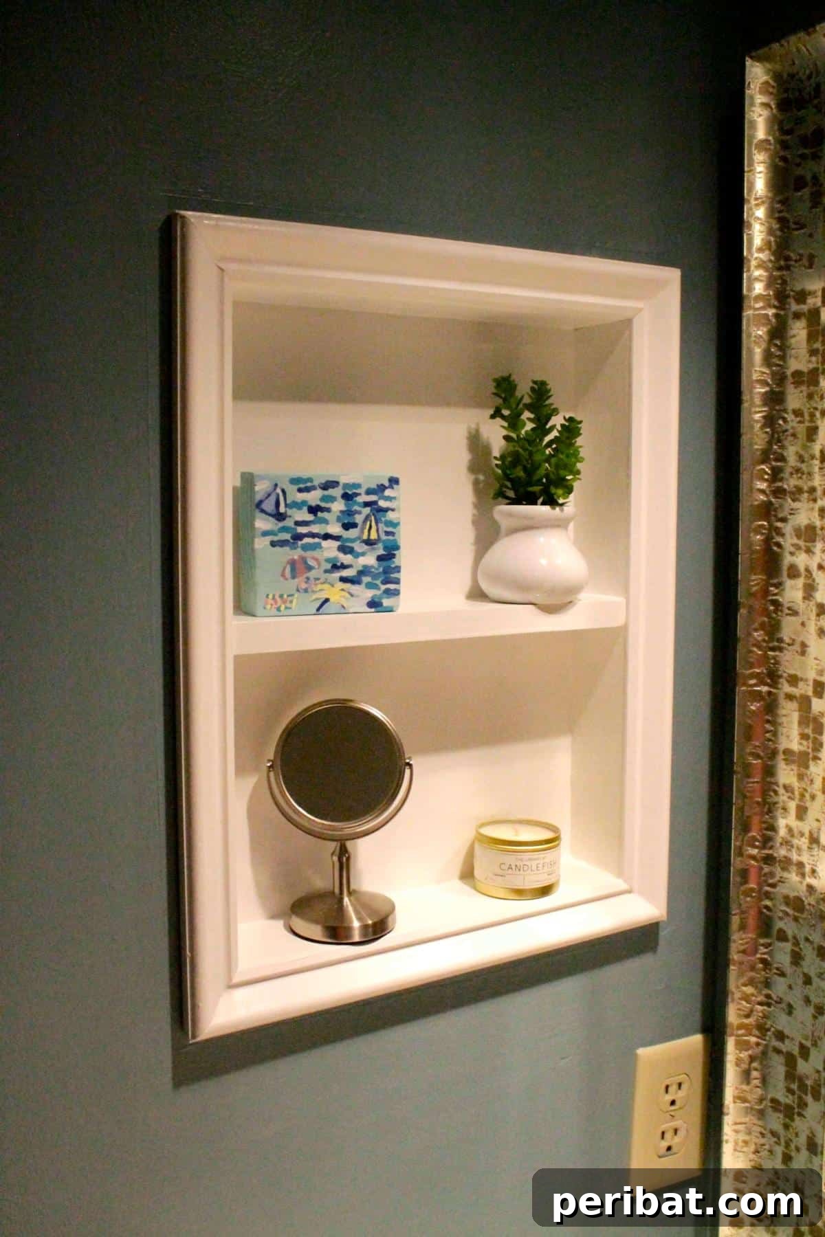 30 Clever DIY Medicine Cabinet Solutions 27 DIY Medicine Cabinet Transformed into Stylish Open Shelving